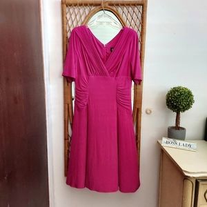 Adrianna Papell Dress in Magenta, S12